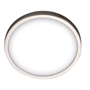 Downlight LED de superficie INSPIRE dorado redondo ø40 cm 4000 lm 30 W luz CCT 2700K-4000KK CRI 89-80 luz natural y fiel IP44 - Foco LED de superficie para baños
