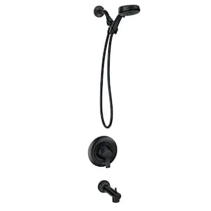 MOEN Meena 1 Handle Tub Shower in Matte Black