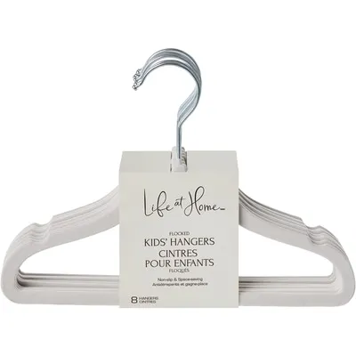 Flocked Kids' Hangers