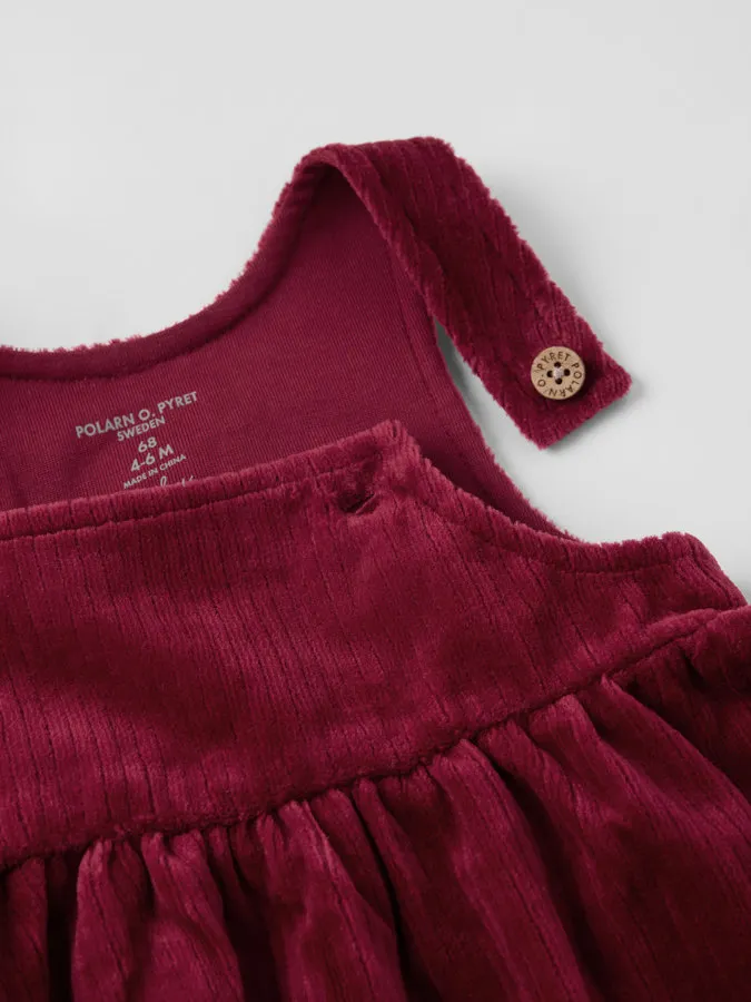 Myk og behagelig i tykk manchesterjersey