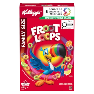 Froot Loops Cereal Family Size