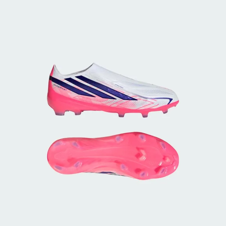 F50 Hyperfast Elite Laceless Firm Ground Football Boots Kids