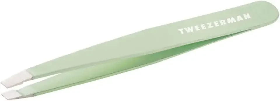 Tweezerman Slant Tweezer – Tweezerman Tweezers for Eyebrows Pistachio