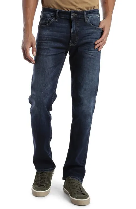 Zach Straight Leg Jeans (Deep Blue Cashmere)