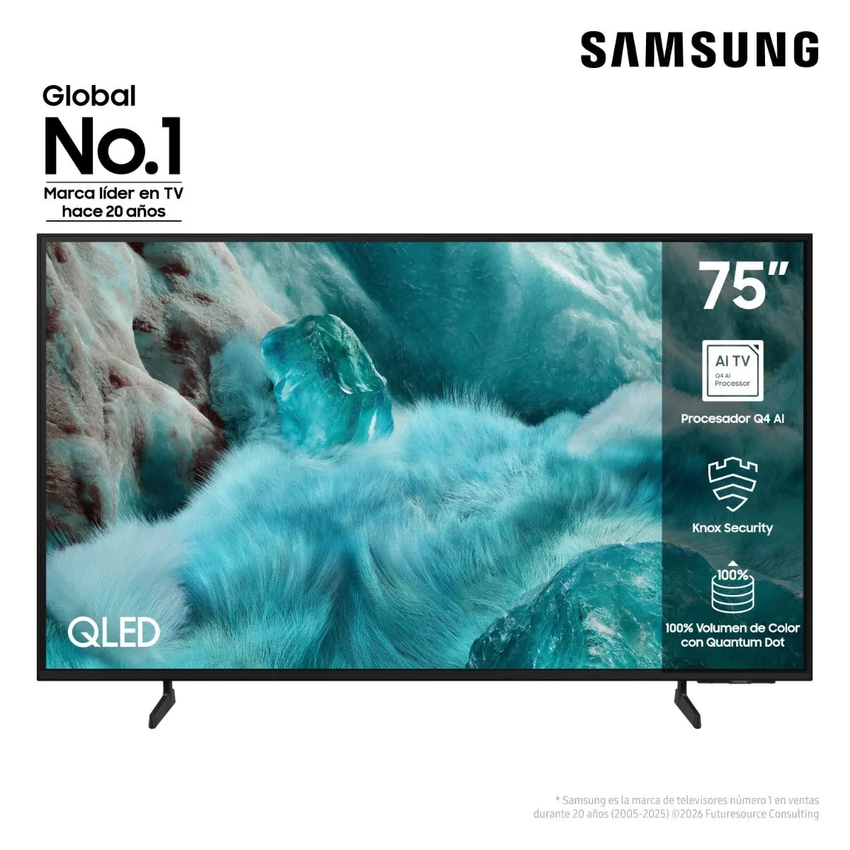 Smart TV LED 75" Samsung QN75Q7FAAGCZB QLED