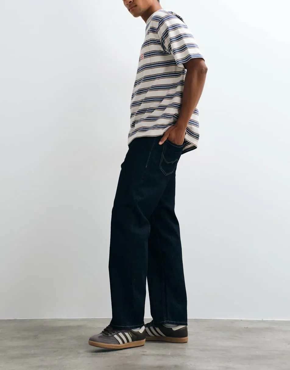 Jack & Jones Eddie loose fit jeans in raw wash