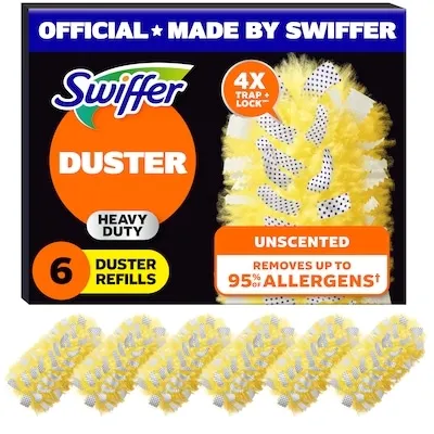 Dusters Heavy Duty Duster Refills, Unscented, 6 Count