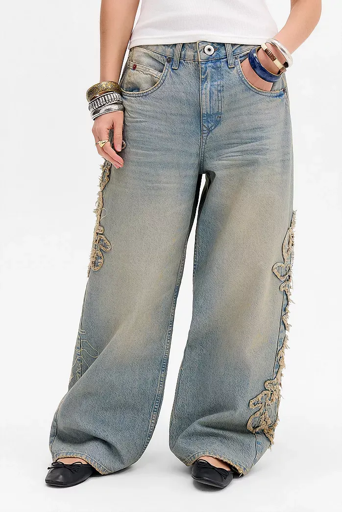 Jeans BDG Jaya con Applicazioni