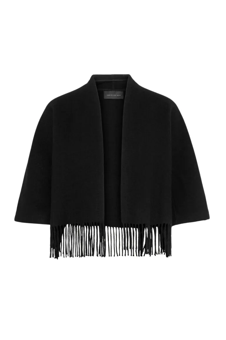 Keyla Lambswool Jacket - Sort