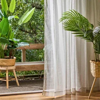 Urban Interiors Pencil Pleat Curtain Sheer Malta