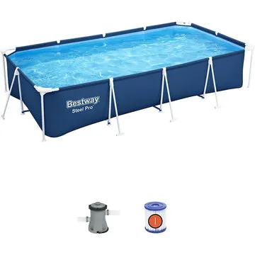 Piscina Fuori Terra Rettangolare Steel Pro Frame
