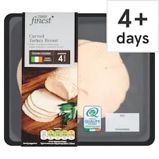 Tesco Finest Carved Turkey Breast 120G