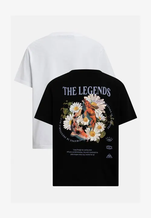 BEN TEE 2 PACK - T-shirts med print - mixed colour