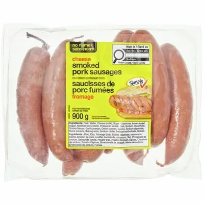 Smoked Sausages, Cheese