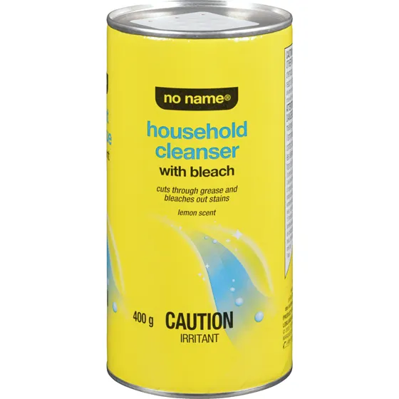 Household Cleanser With Bleach