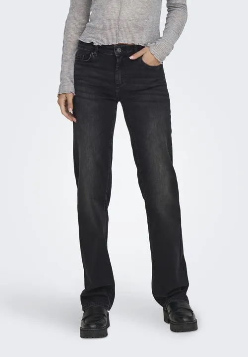 BLUSH MID STRAIGHT NOOS - Jeans straight leg - washed black