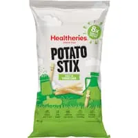 healtheries kidscare potato snack stix salt vinegar 160g Multipack 8pack