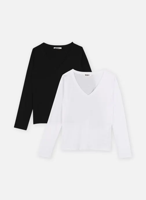 T-shirts met lange mouwen TEELOTL lots dames zwart