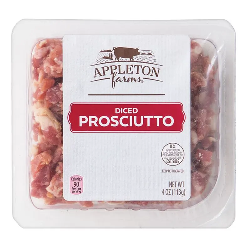 Appleton Farms Diced Prosciutto