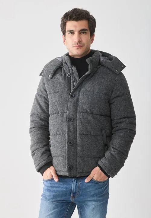 Vinterjakke - grey melange