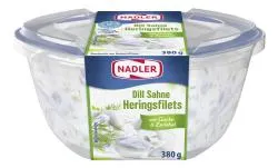 Nadler Dill Sahne Heringsfilets mit Gurke & Zwiebel