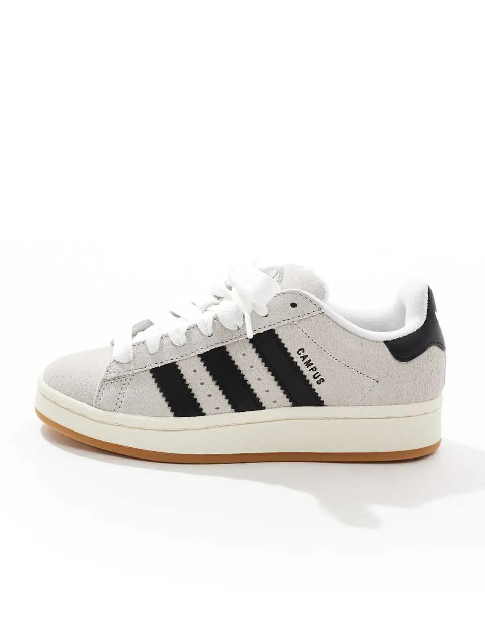 adidas Originals Campus 00s trainers in light grey and black