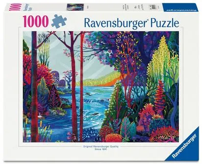 PUZZLE 1000 PIECES - FORET INDIGO