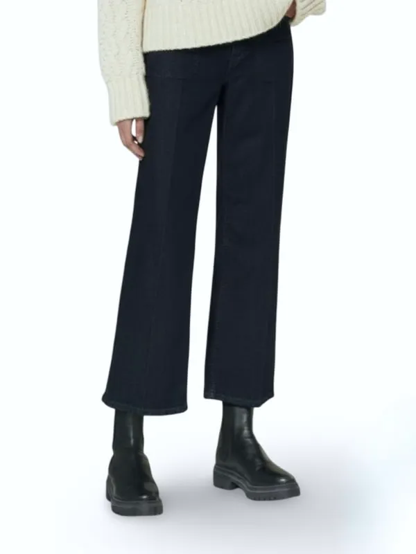 Tess cropped Modern Rinsed