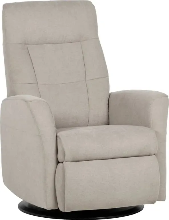 Mega recliner manuell med gyngelås, stoff Enjoy Rabbit
