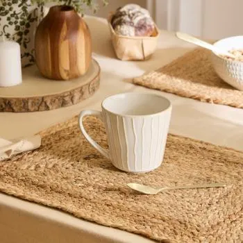 Mok CAZIMA 32cl Strepen Beige