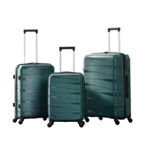 Kofferset 3-teilig Grün