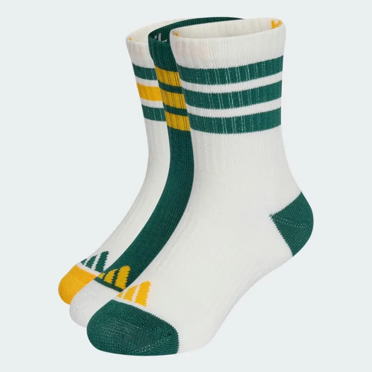 3STRIPES CUSHIONED SPORTSWEAR CREW SOKKER, 3 par
