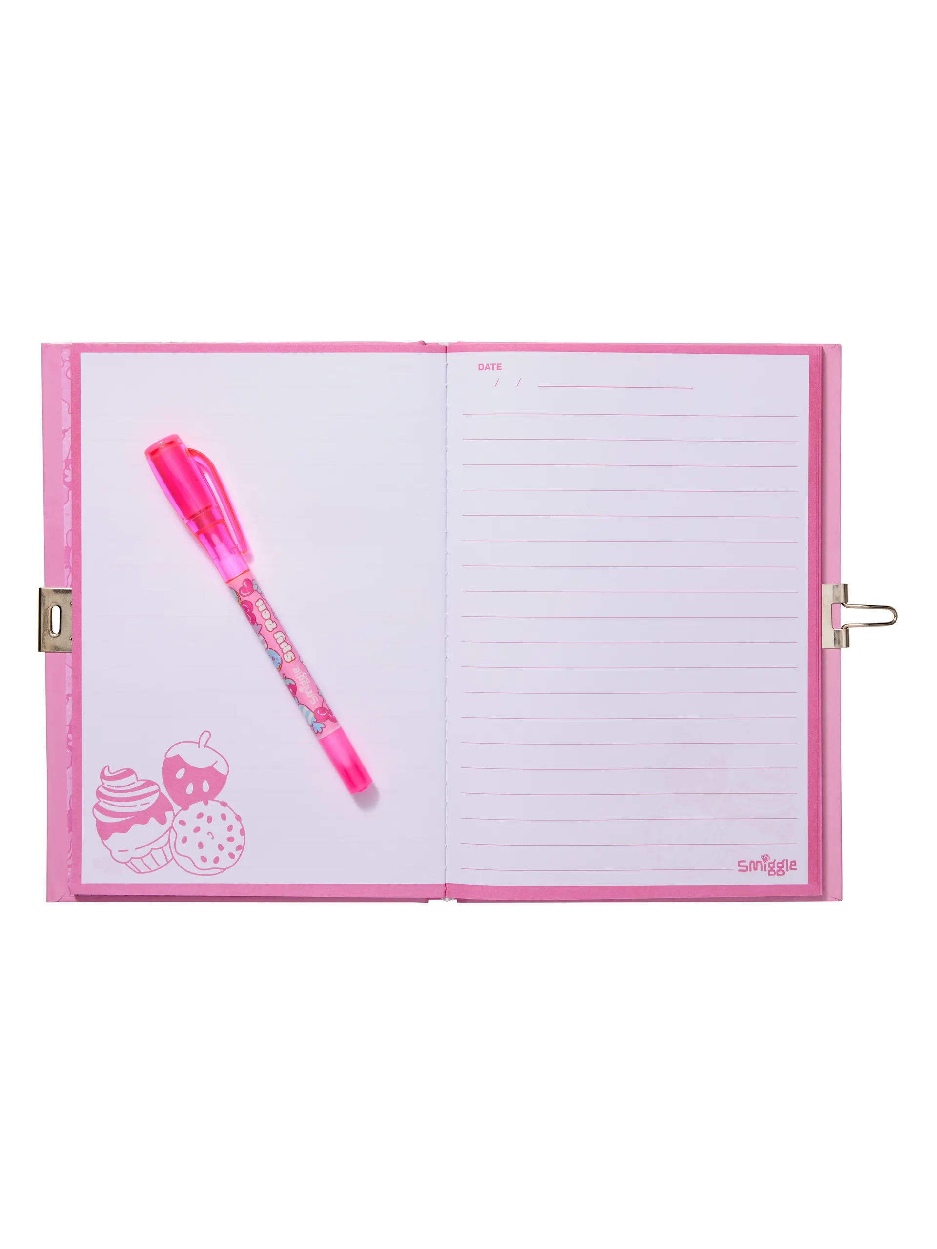 A5 Lockable Notebook With Spy Pen