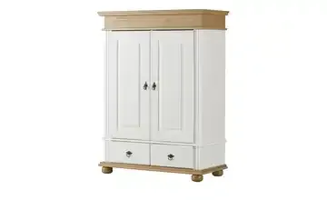 Wäscheschrank Massivholz, 2-türig Fehmarn