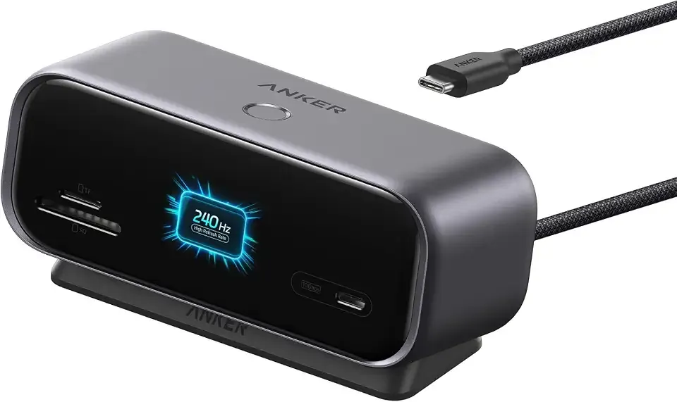 Anker USB C Hub, Smart Display Hub, Docking Station Dual Monitor,No Charger