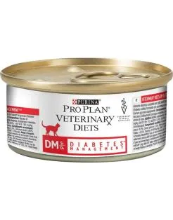 Pro Plan Veterinary Diets Feline Dm Diabetes Management - Natvoer - 195 g Mousse
