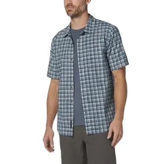 Chemise à manches courtes Redwood Plaid pour homme