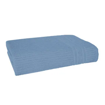 Telo in cotone Celeste Spugna Stripe 100x150 cm