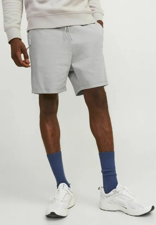 REGULAR FIT - Shorts - light grey melange