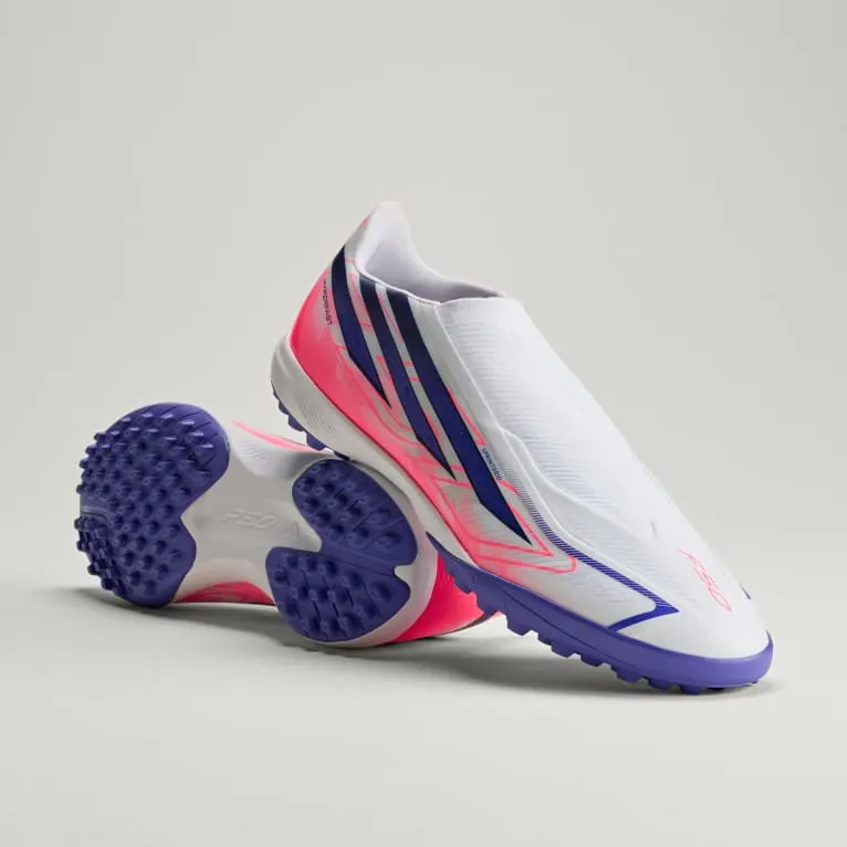 F50 Hyperfast League Laceless Turf Fotballsko