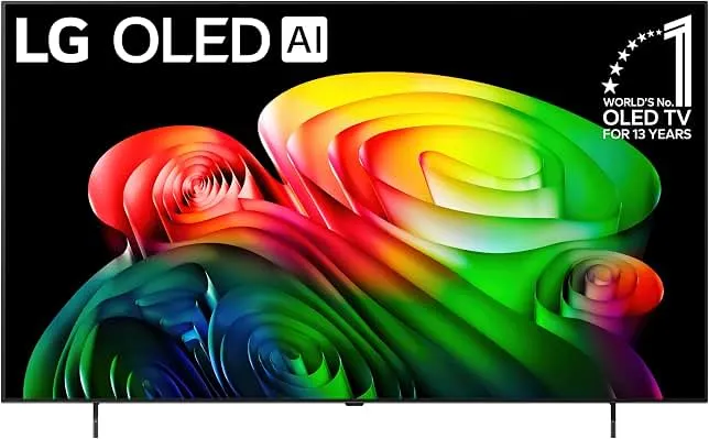 LG 65-Inch OLED AI 4K B6 Series Smart TV, 2026 Model | Dolby Atmos, Dolby Vision, HDR10, AI Super Upscaling 4K, Filmmaker Mode