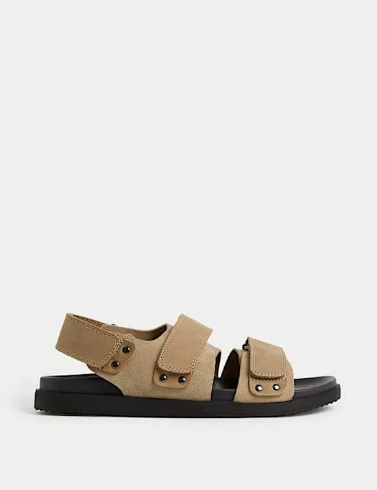 Suede Sandals