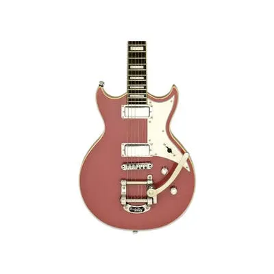 ARIA 212 MK2 BOWERY - DOUBLE CUT WITH BIGSBY - CADILLAC PINK