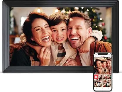 Frameo Digital Frame WiFi, 15.6 inch Digital Picture Fram…