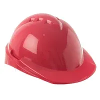 Casco de Seguridad con Arnes rojo