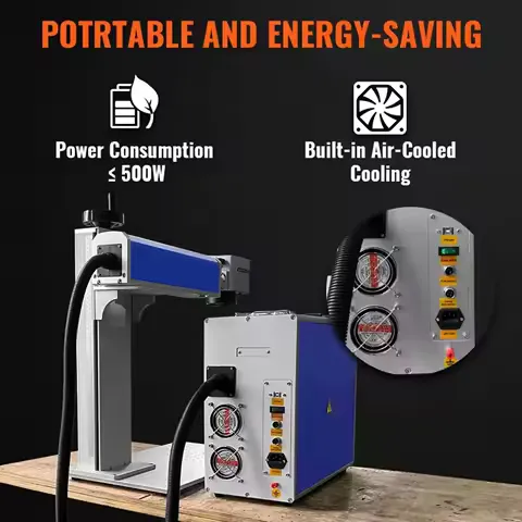 Sihao Fiber 30W 50W Laser Making Machine Laser Engraver DIY Metal Gold Silver Jewelry Ring Optical Engraving Cutting Machine