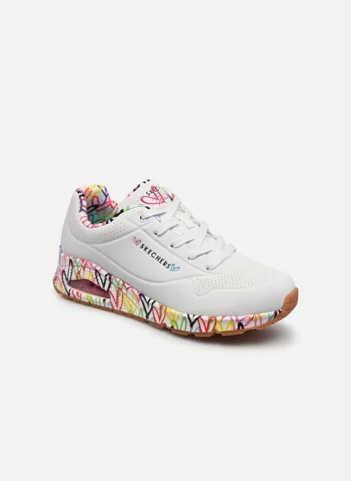 Lage sneakers Uno - Loving Love Goldcrown dames wit