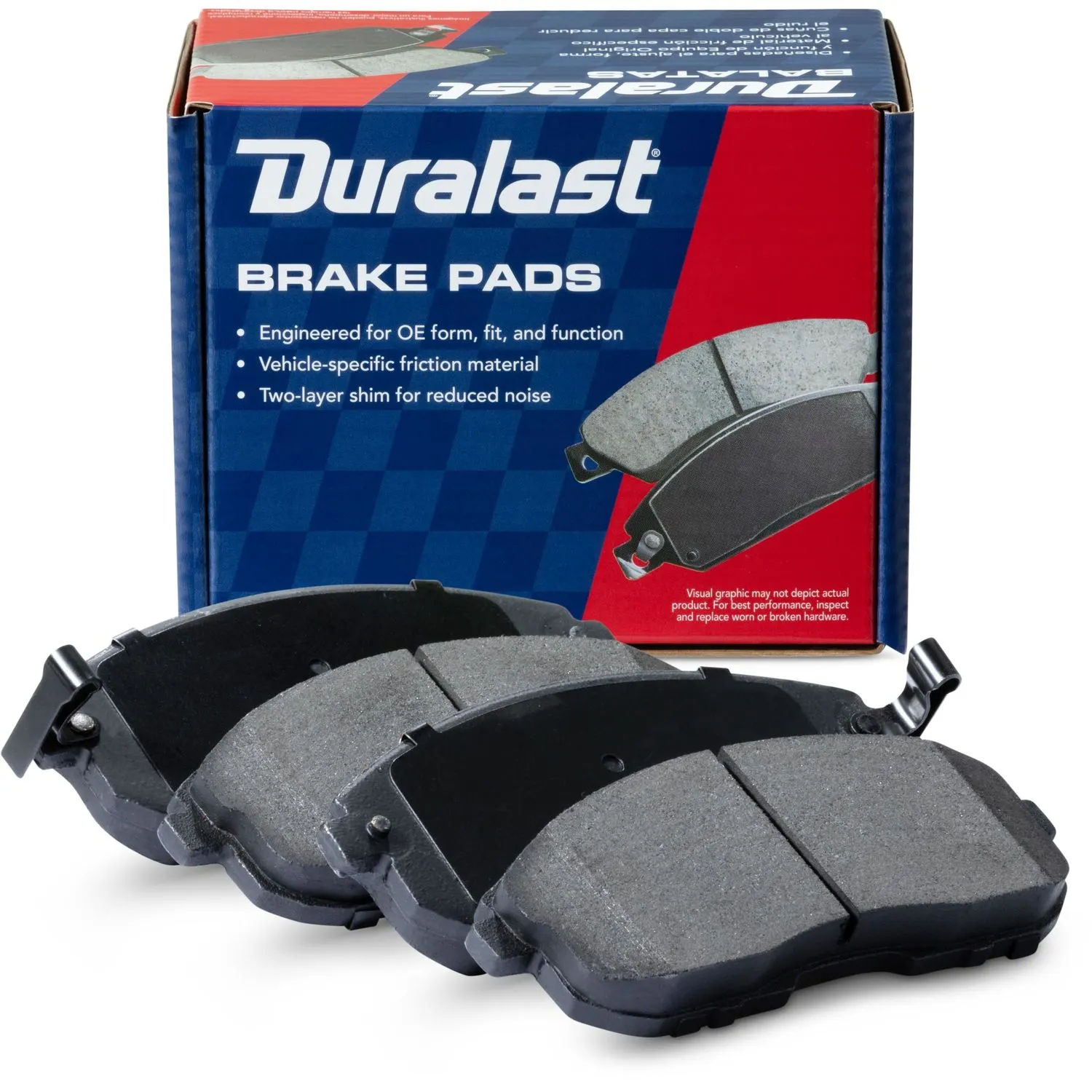 Balatas Ceramicas Duralast MKD653