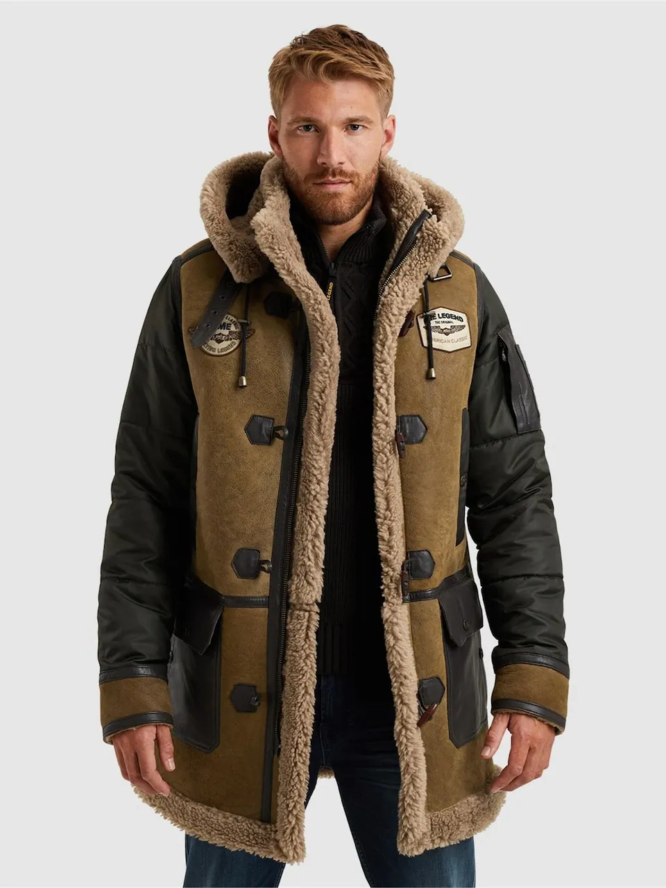 Tussenjas 'Tornador leather jacket'