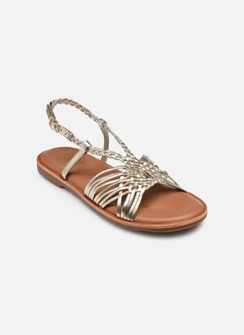 Sandalen S-SH1343 dames goud en brons